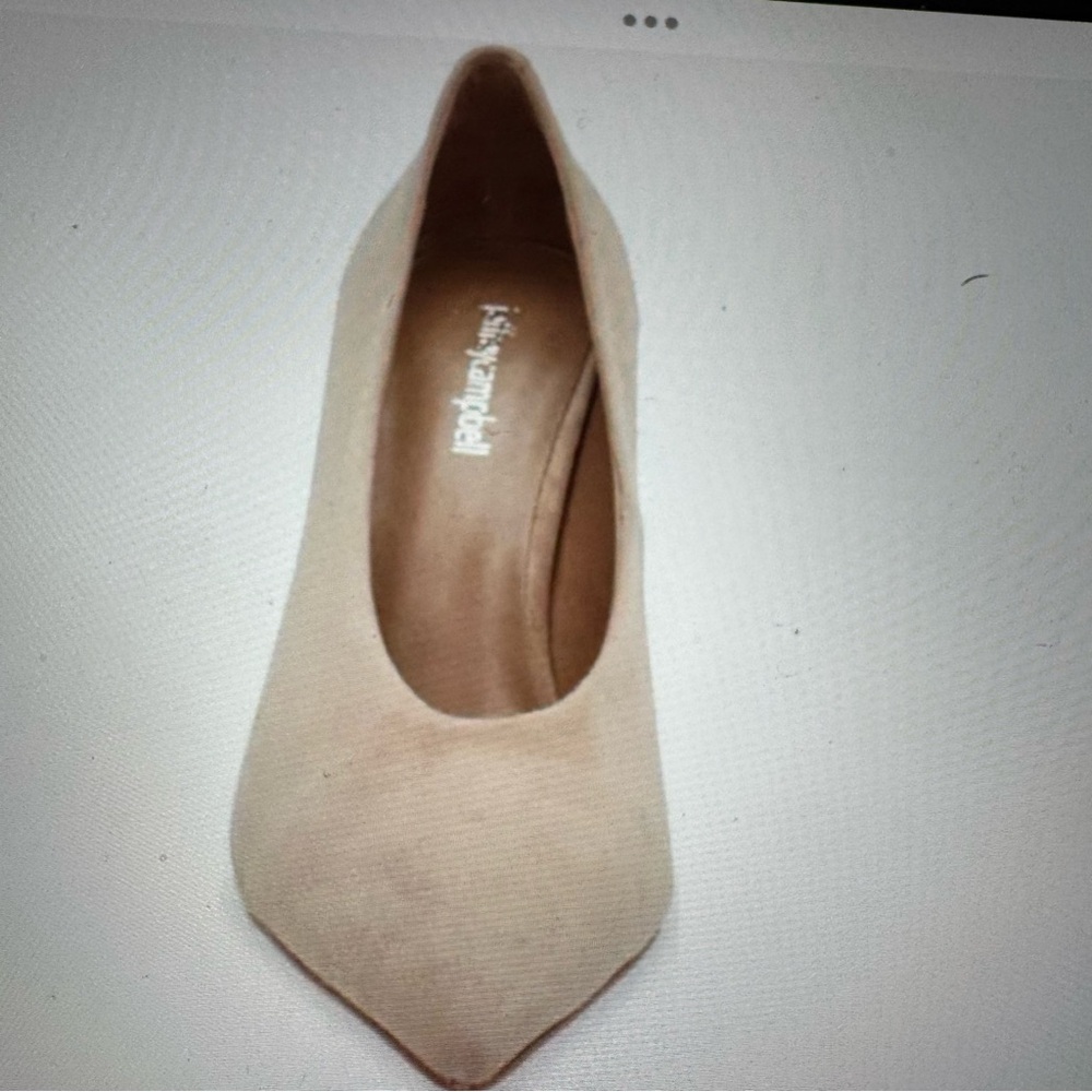 NWT Jeffrey Campbell Suede Potent Toe Pump - Picture 2 of 12